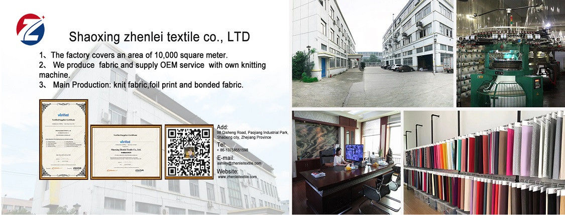 Shaoxing Zhenlei Textile Co., Ltd. ligne de production du fabricant