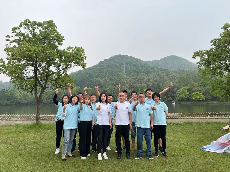 Shaoxing Zhenlei Textile Co., Ltd. ligne de production du fabricant