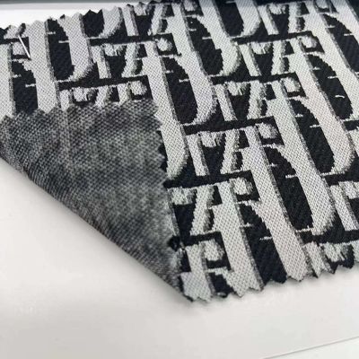 Cotton Polyester Jacquard Weave Fabric 97%Polyester3%Spandex 165cm 280gsm F01-Jy001