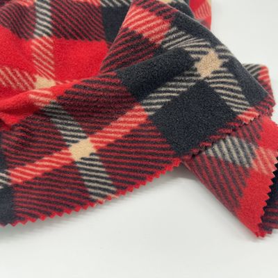 Print Polar Fleece Fabric For Garment Blanket Home Textile