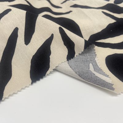 High Moisture Absorption linen viscose fabric Weave Home Textiles High Wrinkle Resistance