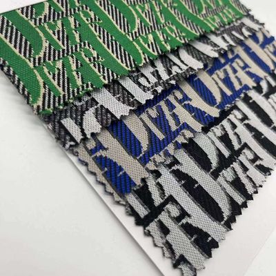 Cotton Polyester Jacquard Weave Fabric 97%Polyester3%Spandex 165cm 280gsm F01-Jy001