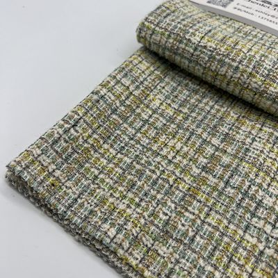 Cotton Polyester Knitting Jacquard Fabric Cloth For Garment F02-090